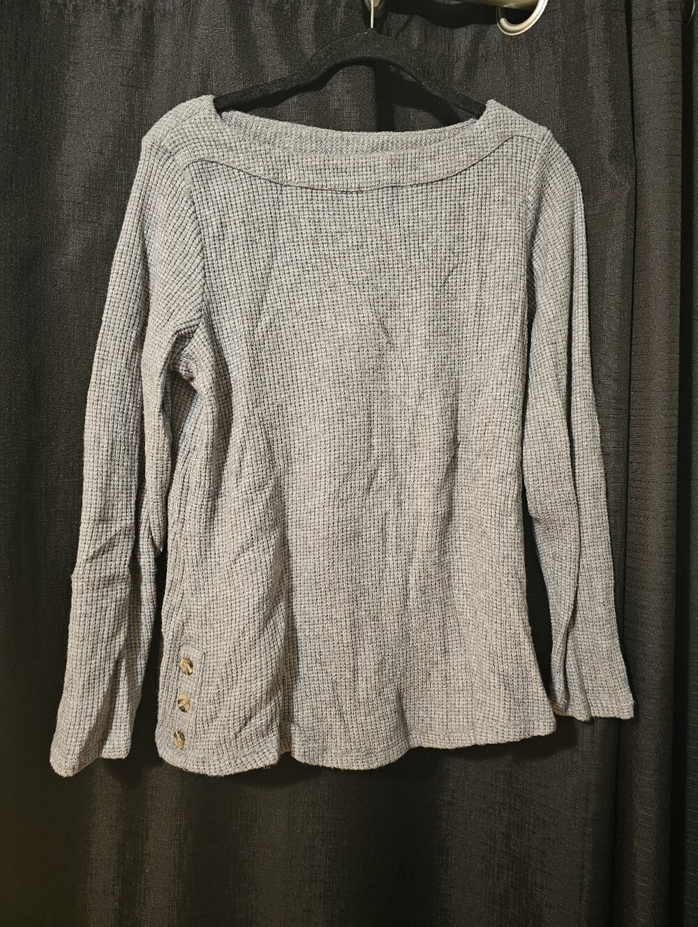 croft & barrow Light Gray Sweater
